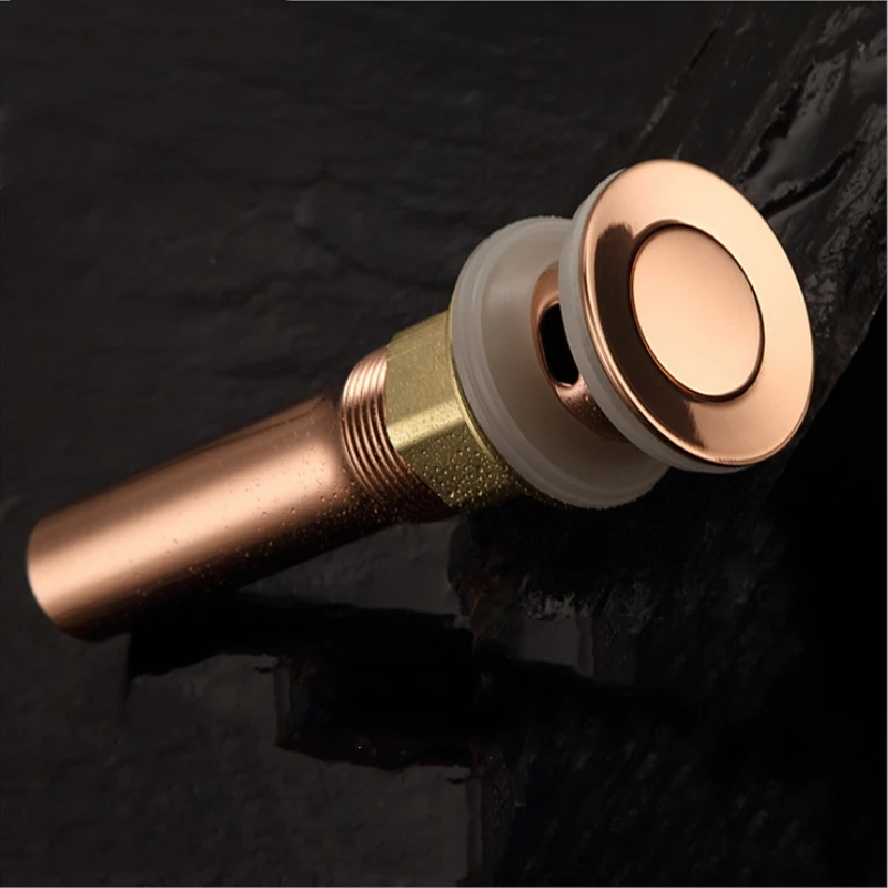 1 шт. высококачественный круглый смеситель для туалета сборка сосуда всплывающая