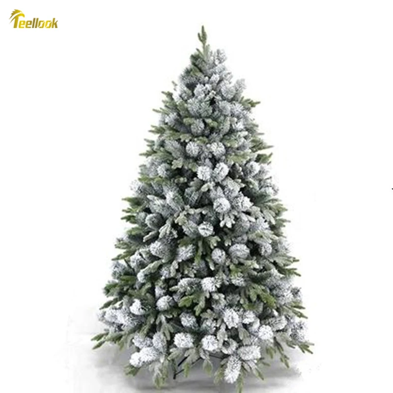 

Teellook 1.5M / 1.8M / 2.1M / 2.4M Christmas snow tree Christmas decorations Christmas tree simulation snow tree