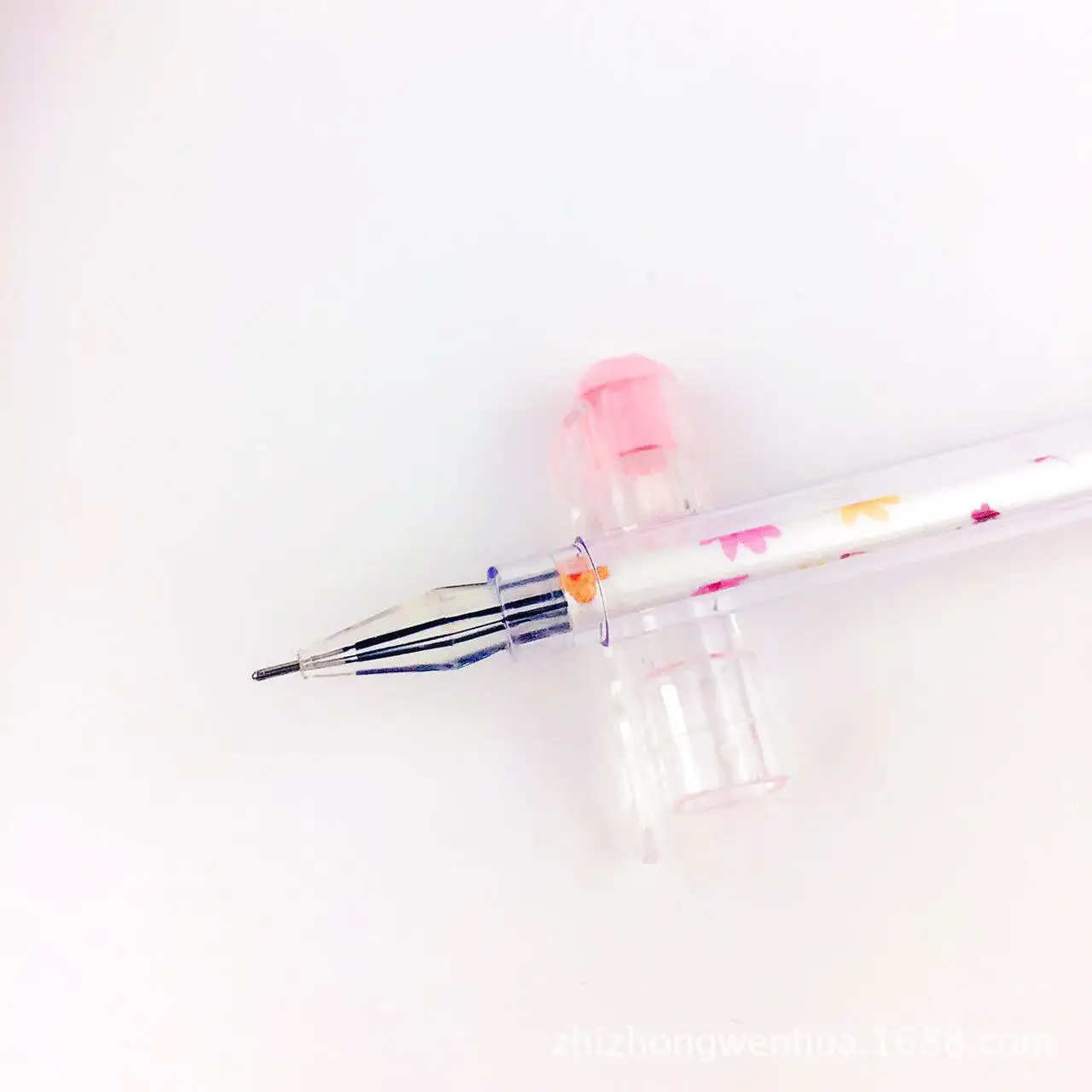 

48 pcs Gel Pens Cartoon Flower rain black blue colored kawaii gel-ink pens for writing Cute stationery office school supplies