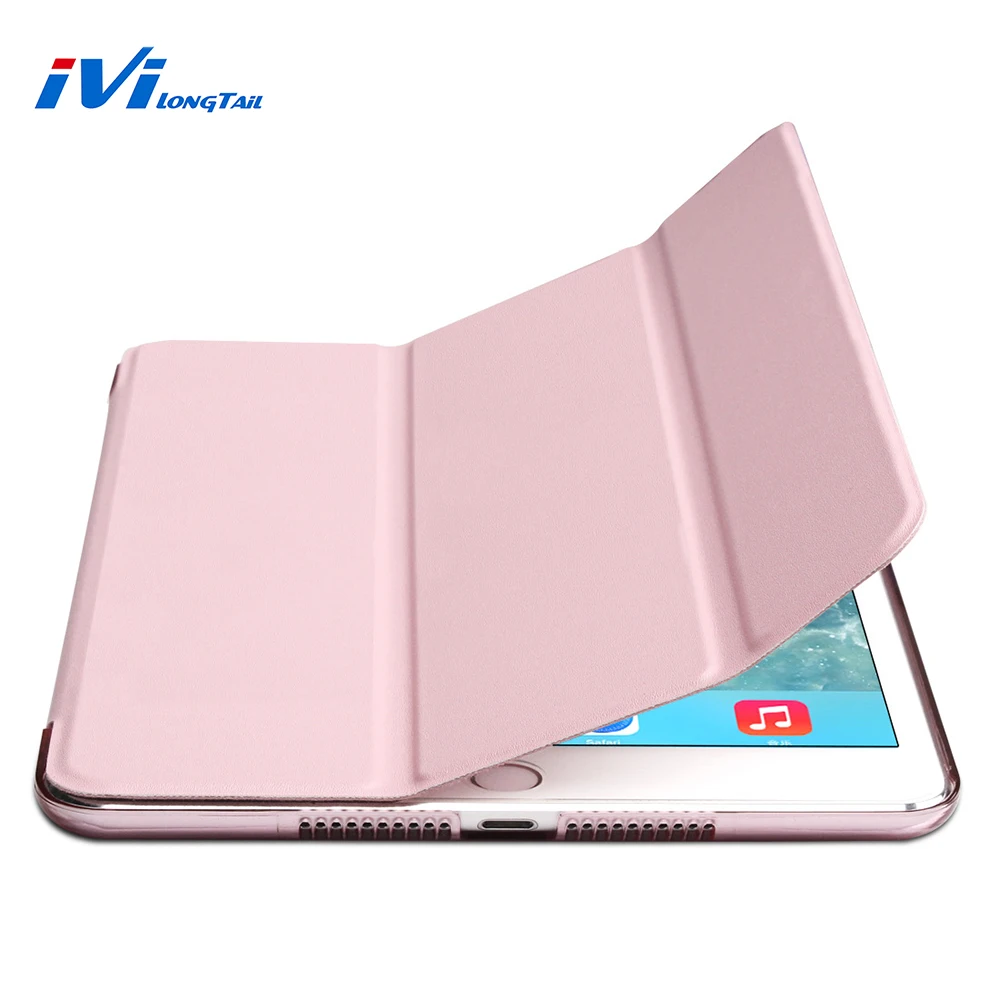 Чехол для Apple iPad Mini 3 2 1 милый чехол из искусственной кожи розового цвета с