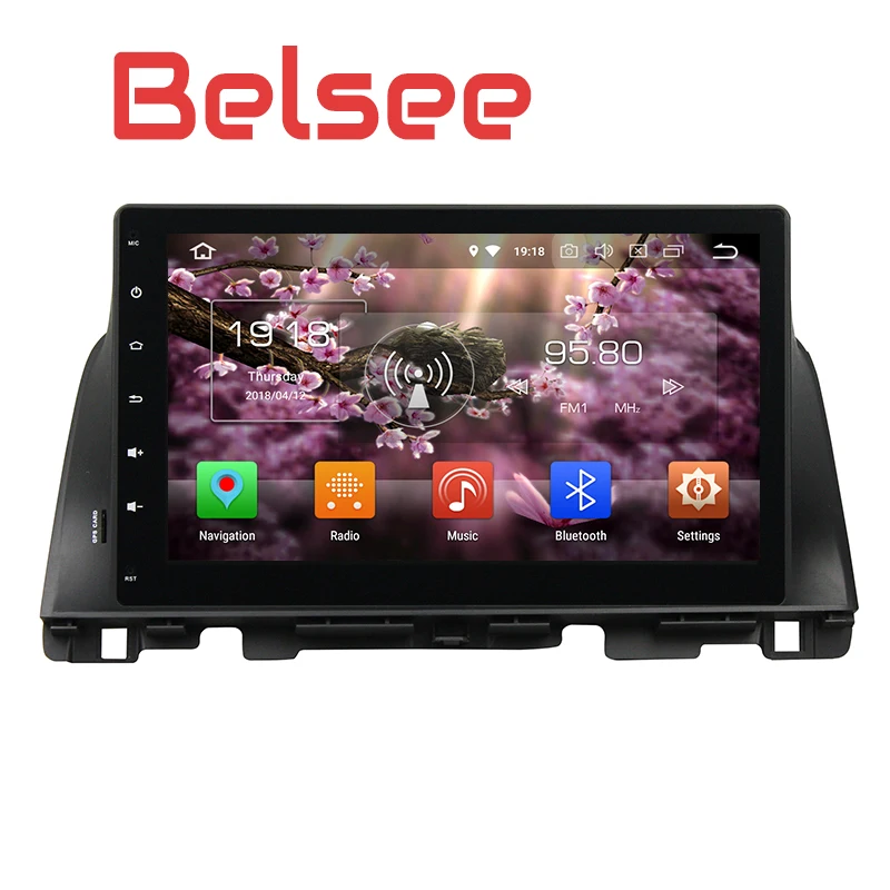 Belsee 10,1 дюймов сенсорный экран радио Android 8,0 авто радио Carplay gps навигационная система Kia optima k5 8 ядерный 4+ 32 ГБ