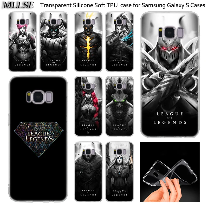 Лидер продаж мягкий силиконовый чехол League of Legend для Samsung Galaxy Note 10 Plus 5 S8 S9 S10 5G S6 S7 Edge