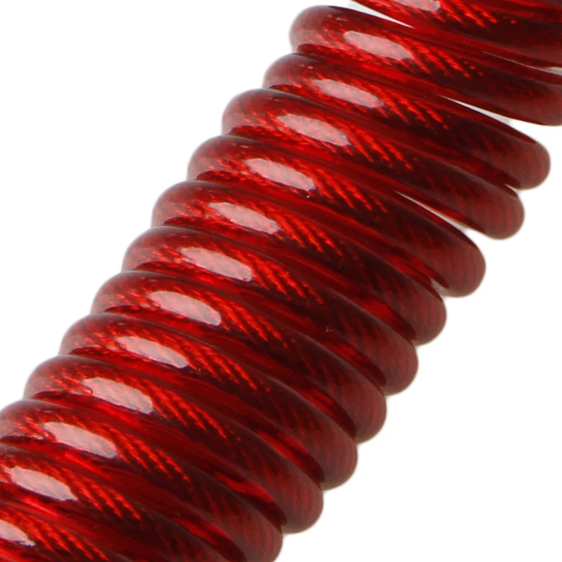 

1PC 1200mm x 4mm Motorcycle Motorbike Disc Lock Spring Reminder Quad Cable Scooter Bike Rope Motorcycle Parts Accessoriesqiang