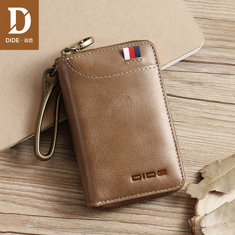 Модные кошельки DIDE из натуральной кожи для автомобильных ключей мужской