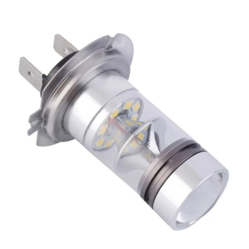 Новый горячий автомобиль белый H7 100W Светодиодный 20 SMD проектор противотуманная
