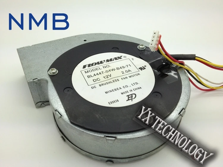Подлинная 12V 11028 2A НМБ Вентилятор с турбонаддувом BL4447 04W B49 71|blower turbo|nmb blowerturbo blower fan |