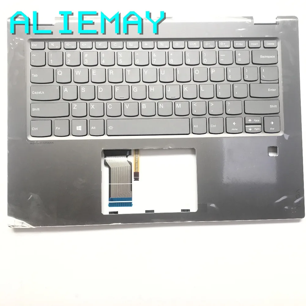 Совершенно новая Оригинальная клавиатура US с подсветкой для LENOVO YOGA 520 14 цвет