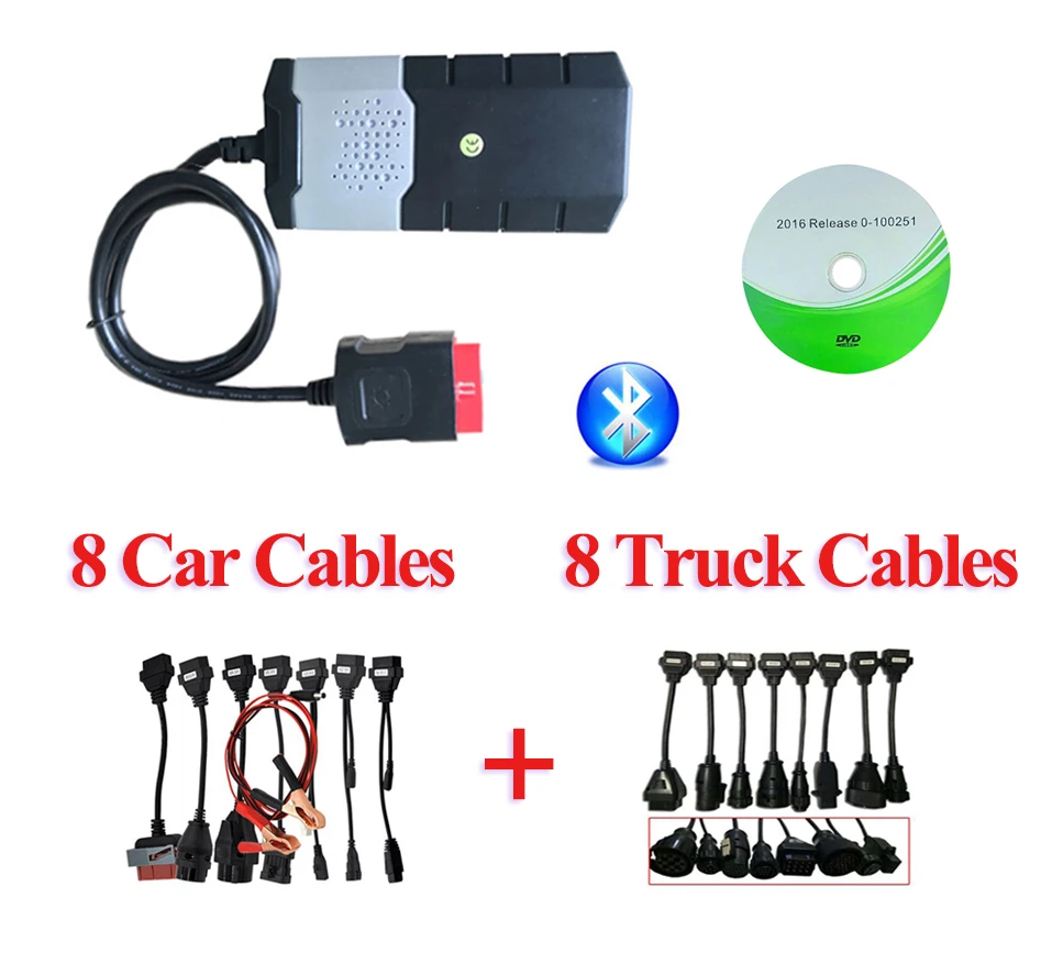 2019 Новинка для delphis vd ds150e cdp 2016. R0 последняя версия с bluetooth obd Автомобильный сканер