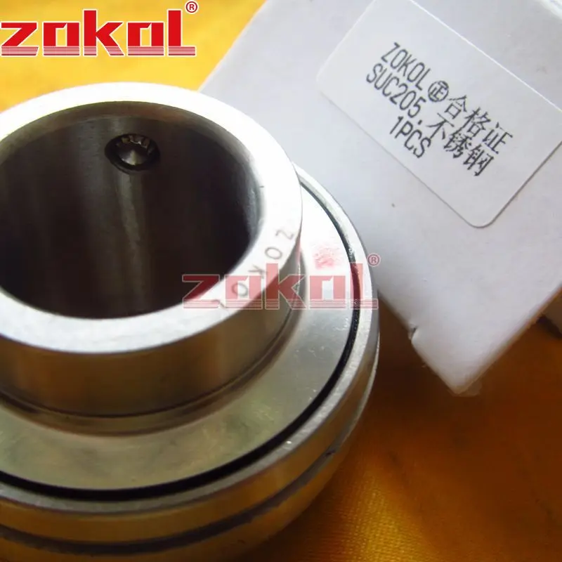 Флейта UC205(SUC205) 90505 из нержавеющей стали шариковый подшипник 25*52*34 мм |