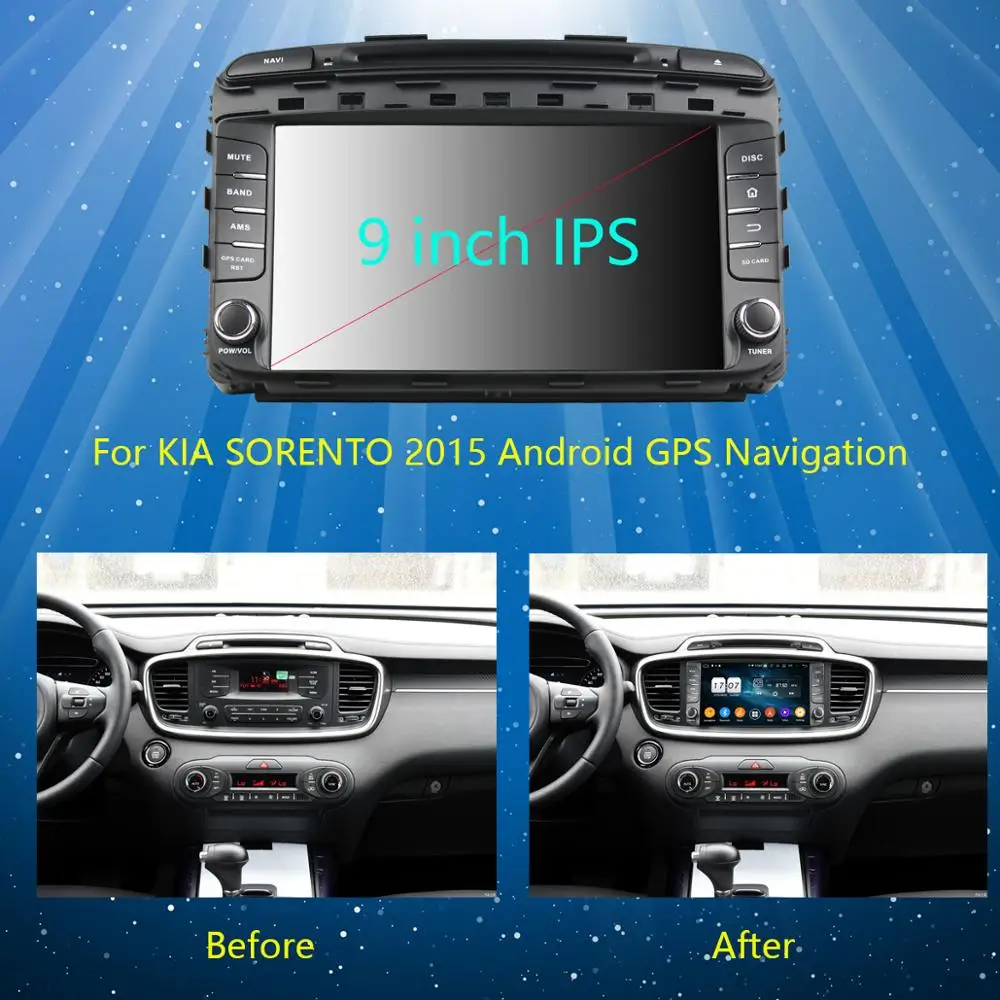 Автомагнитола 9 дюймов IPS 8 ядер 4 ГБ ОЗУ + 64 Гб ПЗУ Android 0 DVD-радио мультимедийный