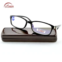 scober top quality anti blue reflective coated reading glasses hand made frame delicate hinge spectacles 0 75 1 1 75 to 4