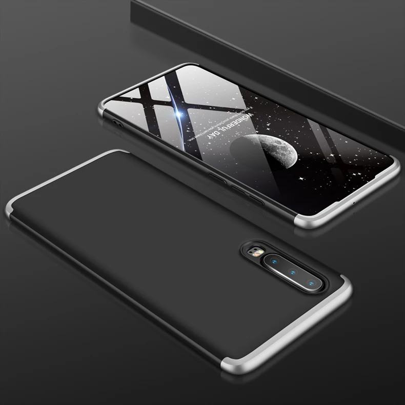 GKK для huawei P30 pro lite чехол Полная защита анти-шок и защита Жесткий Pc матовый для huawei P30 lite Nova 4e чехол