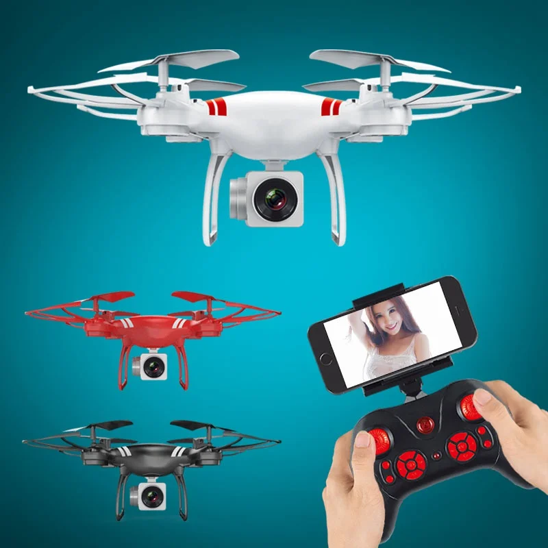 Ky101 Rc Дрон с камерой селфи Профессиональный Fpv Квадрокоптер вертолет игрушки для