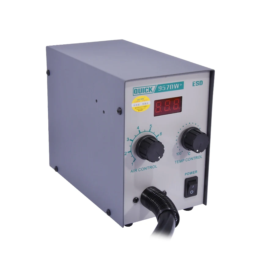 Светодиодный дисплей QUICK 957DW регулируемая тепловая пушка горячего воздуха с