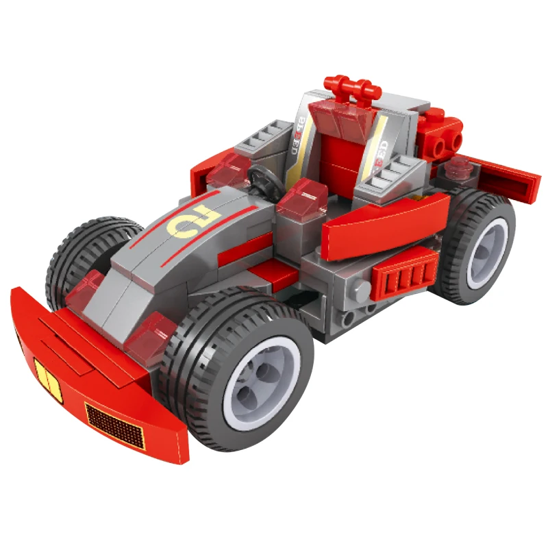 Спортивный автомобиль AUSINI Red F1 3 в 1 строительные блоки строительство город