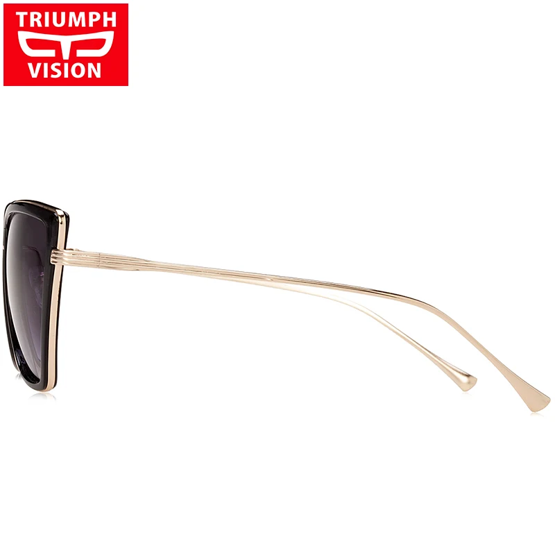 Женские солнцезащитные очки с кошачьим глазом TRIUMPH VISION брендовые дизайнерские