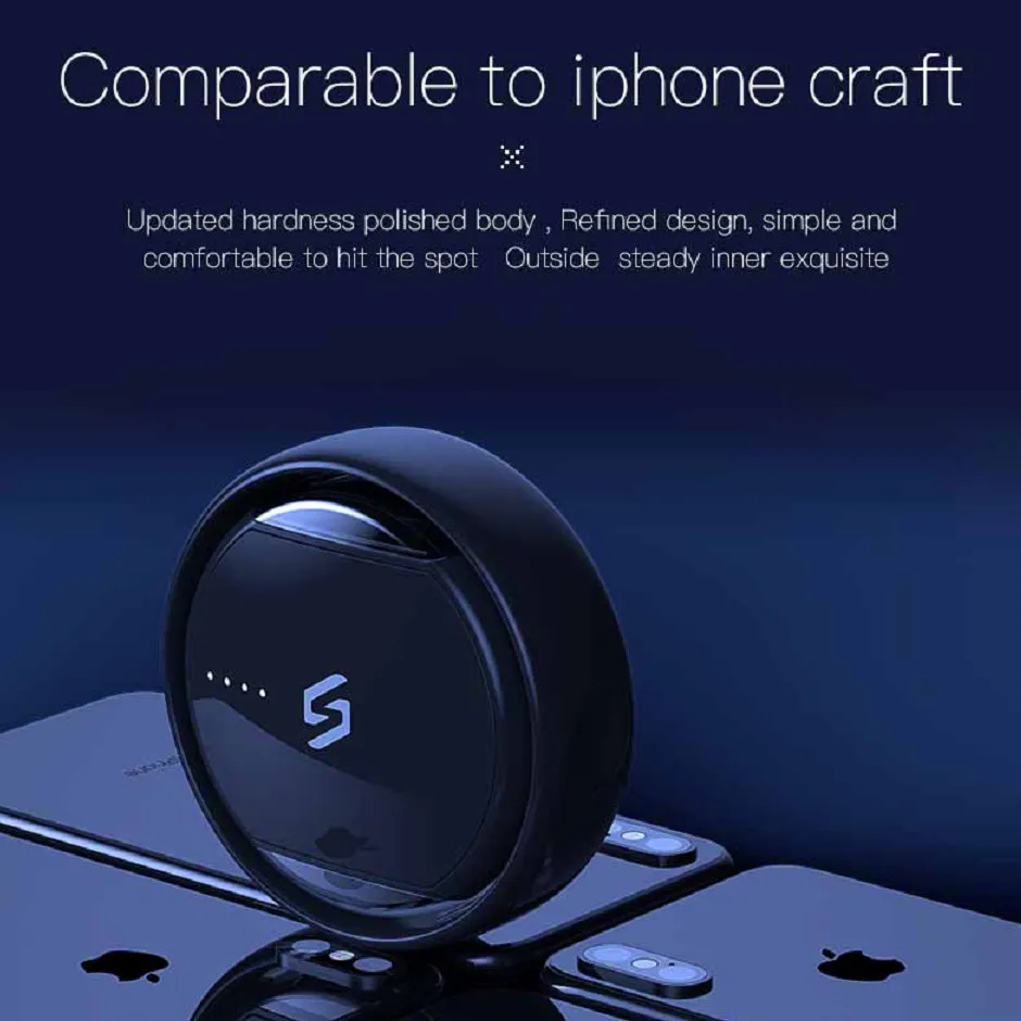 Bluetooth гарнитура беспроводная крошечная невидимая активное шумоподавление супер