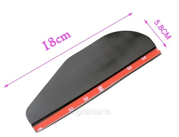 2 шт./пара автомобиля боковое зеркало заднего вида дождевой Душ блокиратор крышка