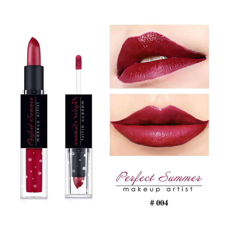 Идеальный летний высококачественный макияж антипригарная чашка блеск для губ и