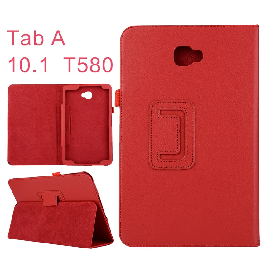 Чехол для Samsung Galaxy Tab A6 10 1 дюймов (2016) T580 T585 чехол из искусственной кожи умный