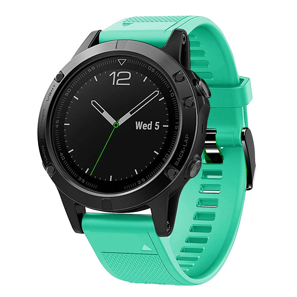 Роскошные Сменные наручные часы из ТПУ для Garmin Fenix 5X/5X Plus/3/3 HR, ремешок для часов, ремешок для часов, умные часы с пряжкой, браслет на запястье