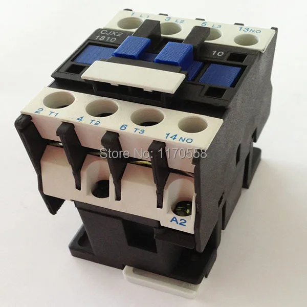 Высокое качество CJX2 1810 контактор переменного тока LC1 18A 220V 50HZ/60HZ | Контакторы
