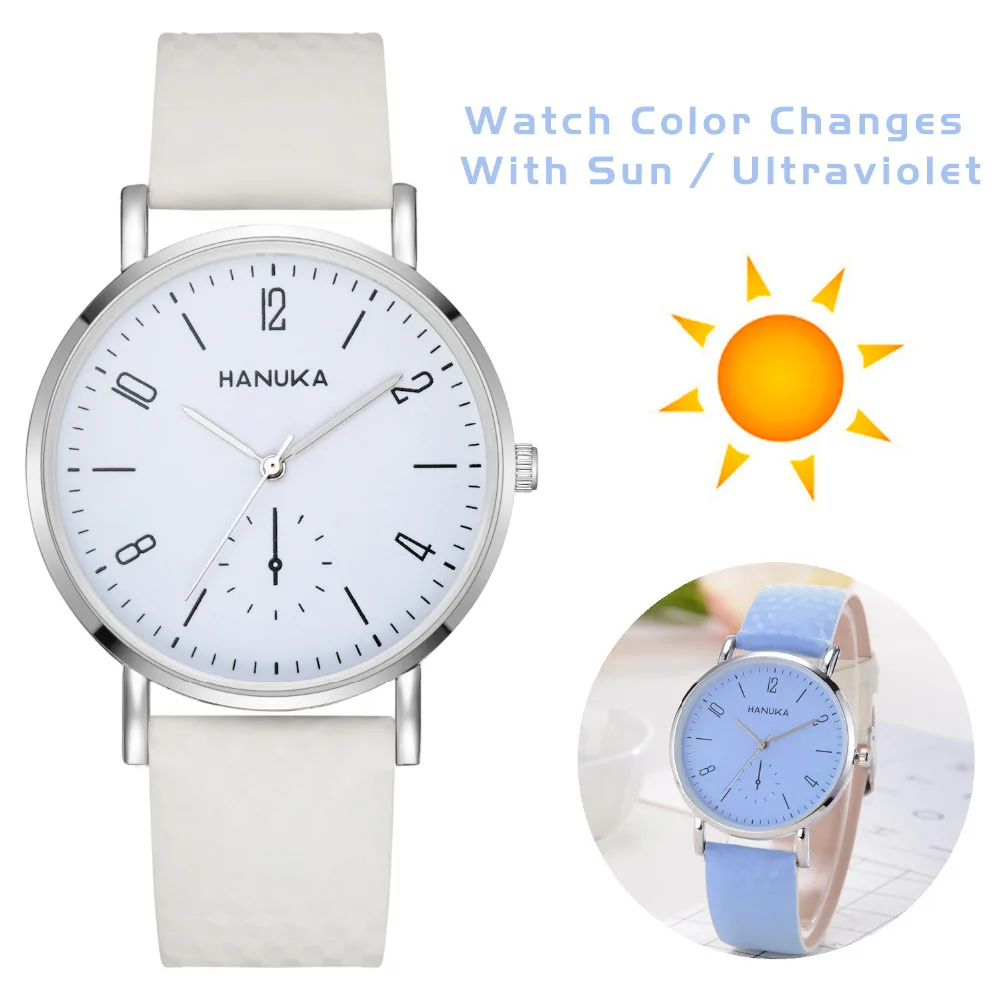 Спортивные кварцевые часы для женщин и девочек простой Серебристый браслет на