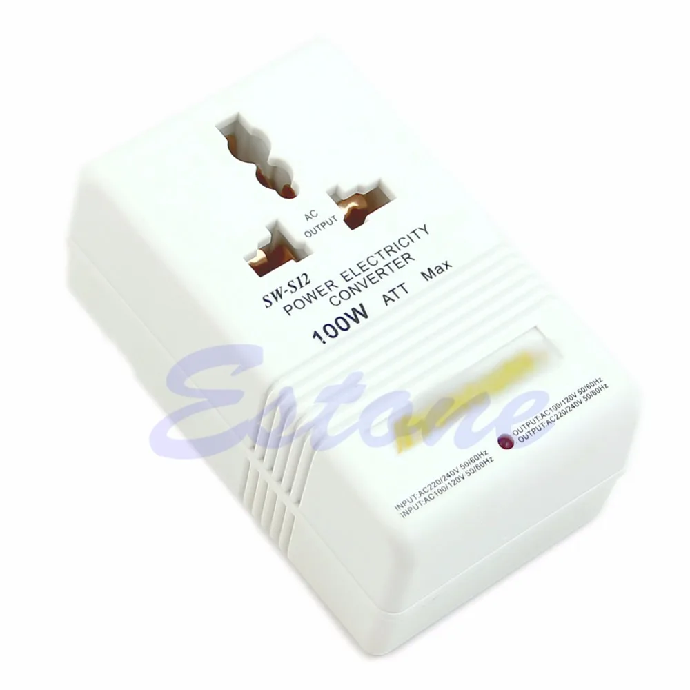 Профессиональный 220/240V до 110/120V преобразователь напряжения питания