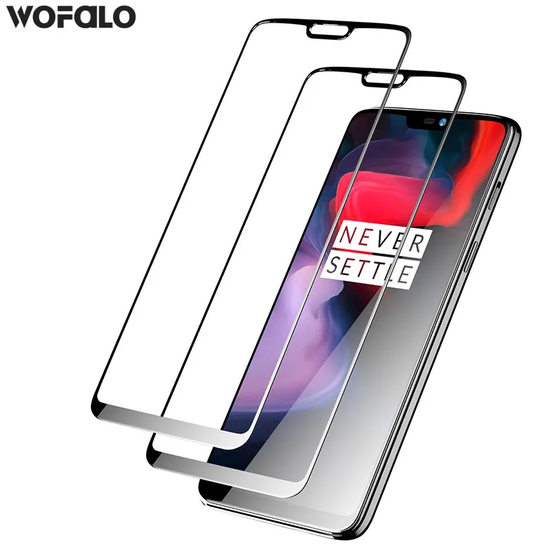 Wofalo Glass For Oneplus 6 Tempered Screen Protector Scratch Proof One Plus 5 5T Protective Film | Мобильные телефоны и