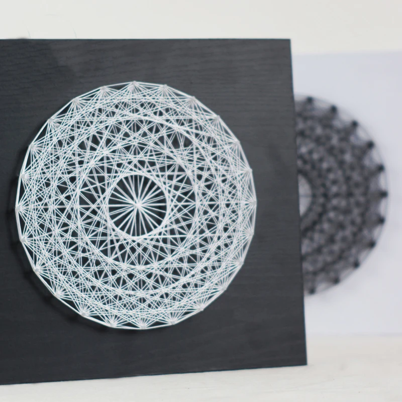 3D String art абстрактный Ловец снов круговая пряжа живопись тайное гнездо свадебное