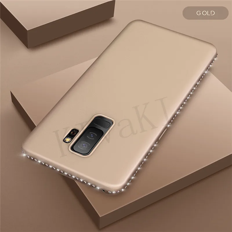 Алмазный Мягкий силиконовый чехол Обложка для samsung Galaxy S8 S9 плюс S7 край A3 A5 A7 J3 J5 J7 A6 A8 плюс J4 J6 чехол s