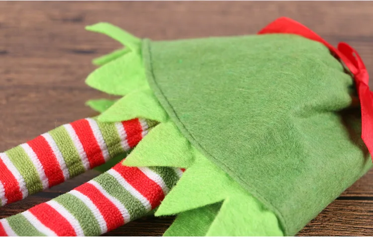 Рождество горошек полоса бутылки вина крышка обеденный стол держатель партии