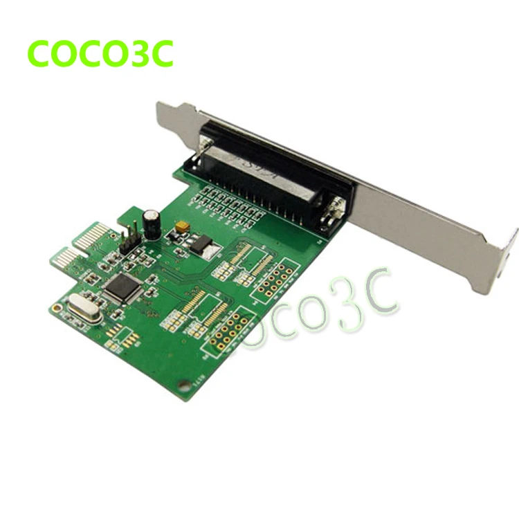 MosChip MCS9901 Industrial PCIe 1 параллельная плата контроллера IEEE 1284 PCI express к принтеру DB25 порт
