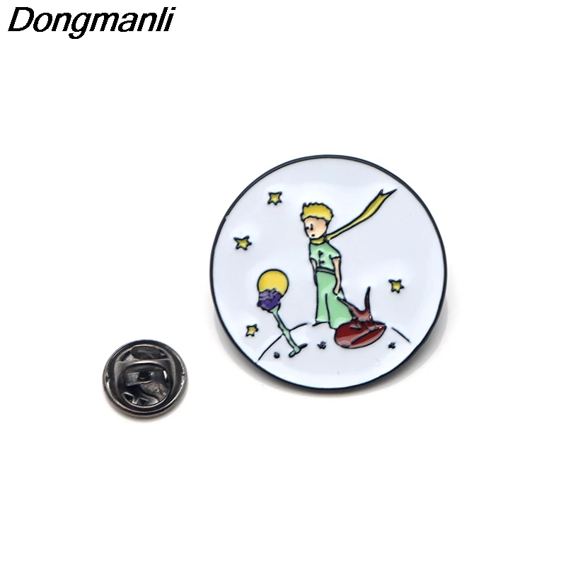 P3289 Dongmanli Le Petit Prince эмалированные булавки броши мультфильм креативная металлическая брошь булавки Джинсовая Шляпа значок воротник ювелирные изделия