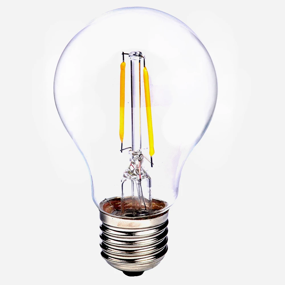 Эдисон Ретро накаливания LED E14 E27 2 Вт 4 6 8 Свеча света точечная Лампа