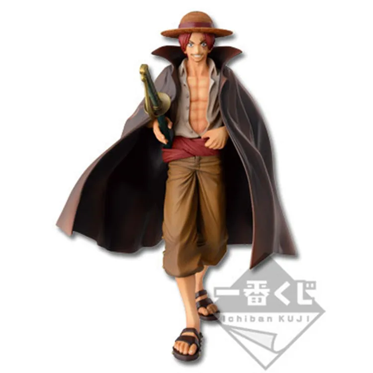 

Action Figure ONE PIECE Akakami no shankusu one piece 19cm PVC straw hat Toys Dolls Collectible Model Japanese Anime