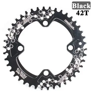 Рукоятка велосипеда 104BCD круглая форма узкая широкая 40T/42T/44T/50/52T MTB цепное кольцо