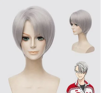 Аниме Yuri on Ice Косплей костюмы Victor Nikiforov косплей одежда спортивный костюм куртка и