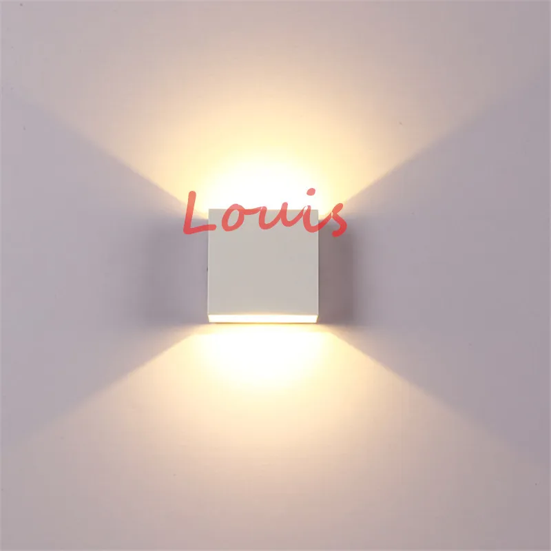 Настенный светодиодный светильник 6 Вт 110 В 220 2x3 Вт|Комнатные настенные LED -лампы| |