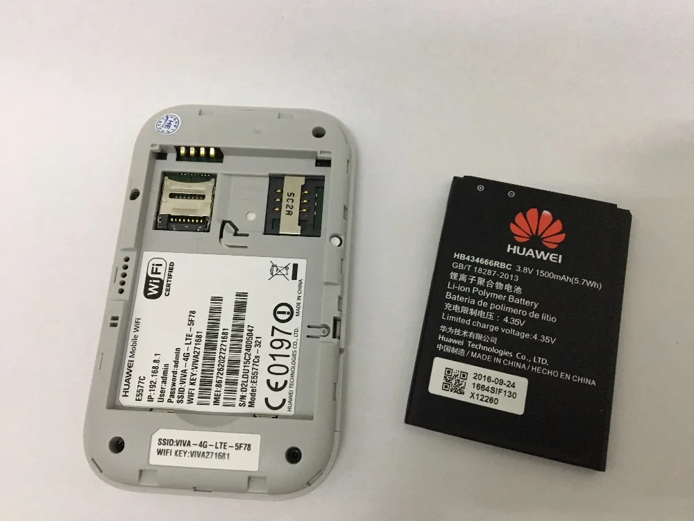 Wi-Fi-роутер huawei e5577 lte мини-маршрутизатор 3g 4g портативный карманный донгл sim-карта |