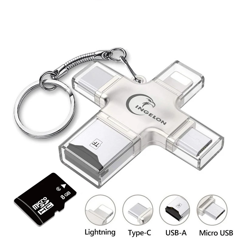 Ingelon microSD объемом 8 Гб карта памяти micro слот для карты SDHC C6 TF Прямая поставка
