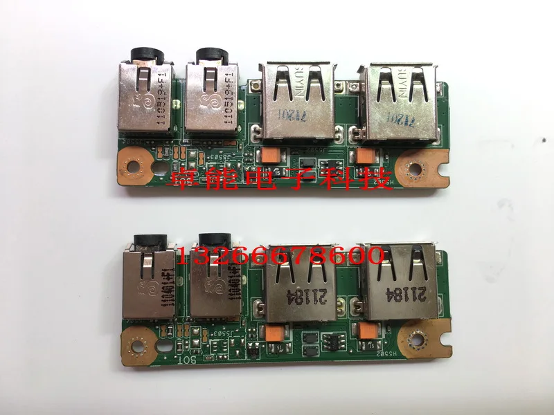 Плата с аудиоразъемом USB для ASUS K53 K53SV K53SD A53S X53S K53S P53S|Компьютерные кабели и разъемы|