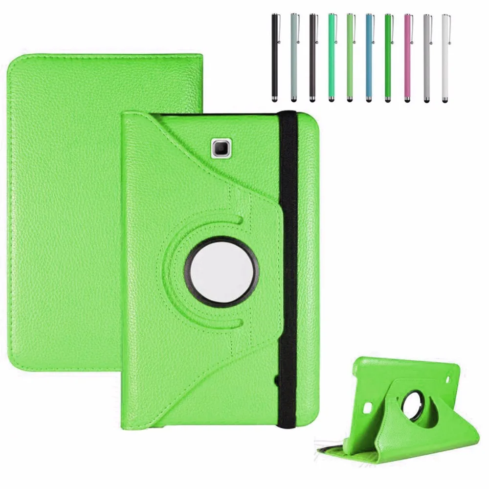 SM T230 T231 чехол для Samsung Galaxy Tab 4 7 0 дюймов T235 360 Вращение Флип PU кожаный Funda Capa|for samsung