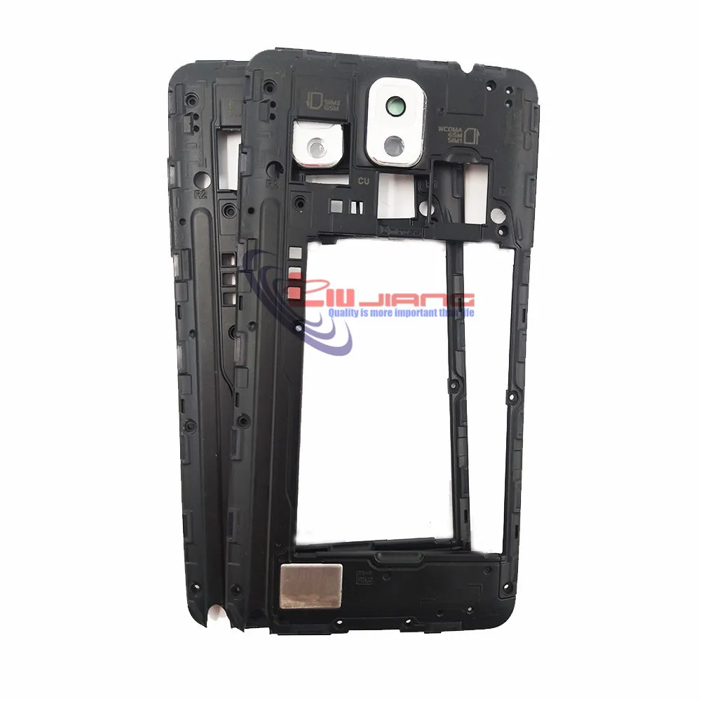 Оригинальная задняя средняя рамка для Samsung Note 3 N9005 N900 3G Рамка задний корпус с