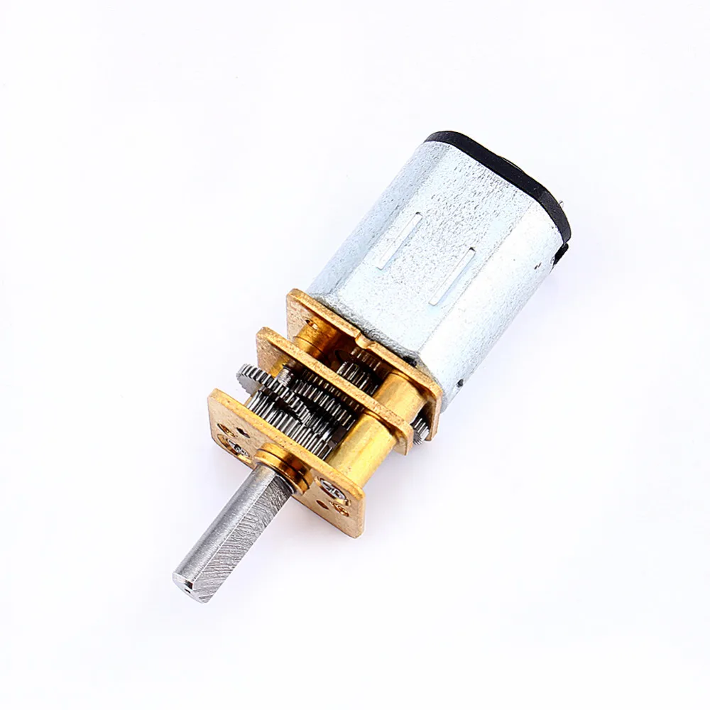 Миниатюрный редукторный электродвигатель постоянного тока 6 в 12 В N20