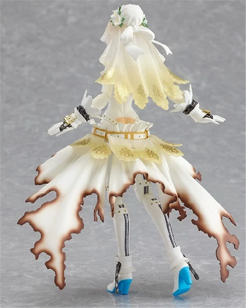 Новинка 15 см хит Figma Fate Stay Night Saber Lily Nero платье для свадьбы ПВХ экшн фигурки
