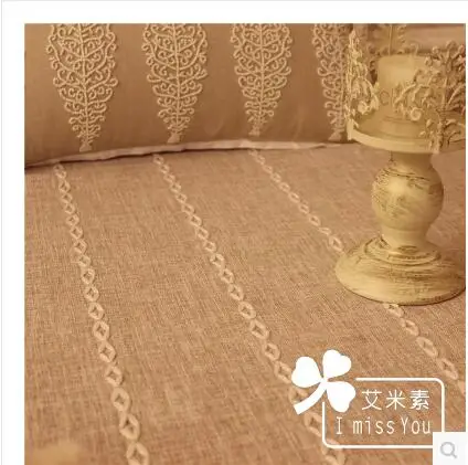 Новое поступление 2017 г. скатерти из хлопка и льна в японском стиле для кухонного