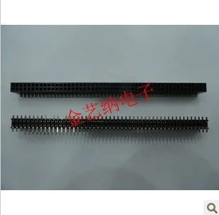 

1.27mm pitch double surface mount 2x40PIN Female Dual Row SMT female socket