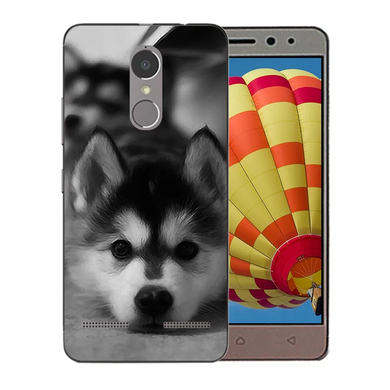 K6 чехол для Lenovo Vibe 5 0 дюймов цветной узор Высокое качество мягкий TPU прозрачный