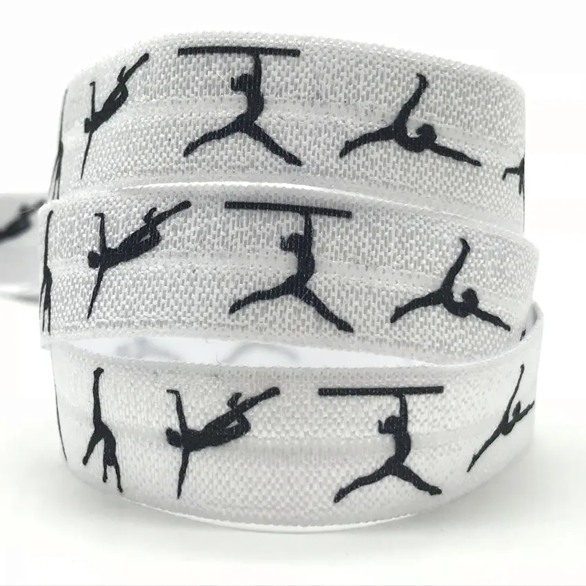 Новое поступление эластичная лента с принтом в виде гимнастического мяча для